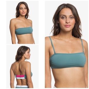 Roxy Swim in Love Bandeau Bikini Top